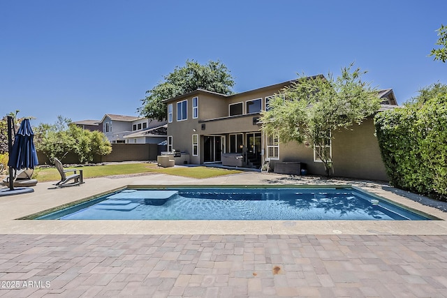 3062 E Cullumber St, Gilbert, AZ 85234 - view of swimming pool with a patio area