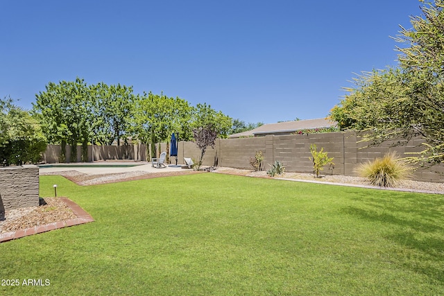 3062 E Cullumber St, Gilbert, AZ 85234 - fenced backyard featuring a pool