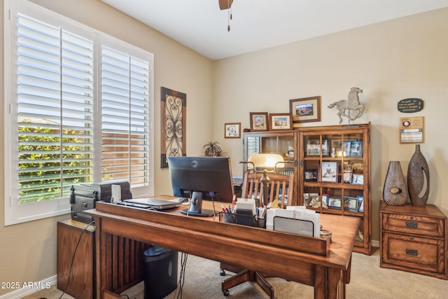 33305 N 26th Ave, Phoenix, AZ 85085 - office with carpet flooring and a ceiling fan