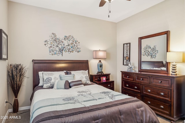 33305 N 26th Ave, Phoenix, AZ 85085 - carpeted bedroom with baseboards and ceiling fan