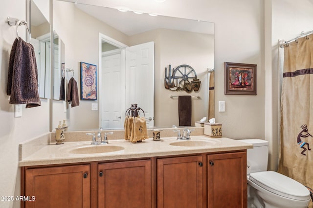 33305 N 26th Ave, Phoenix, AZ 85085 - full bath featuring double vanity and a shower with shower curtain