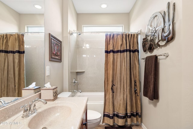 33305 N 26th Ave, Phoenix, AZ 85085 - bathroom featuring vanity and shower / bathtub combination with curtain
