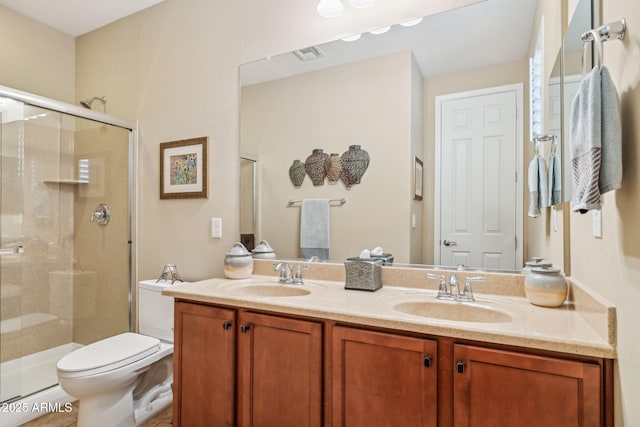 33305 N 26th Ave, Phoenix, AZ 85085 - bathroom featuring a stall shower and double vanity