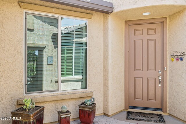33305 N 26th Ave, Phoenix, AZ 85085 - property entrance with stucco siding