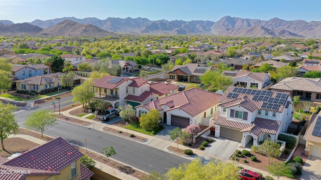 20510 W White Rock Rd, Buckeye, AZ 85396 - aerial perspective of suburban area with mountains