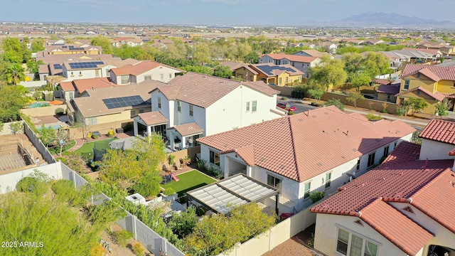 20510 W White Rock Rd, Buckeye, AZ 85396 - aerial view of residential area with mountains