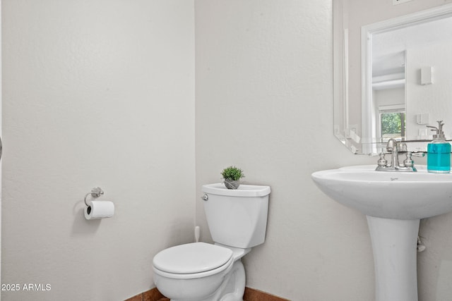 bathroom with toilet