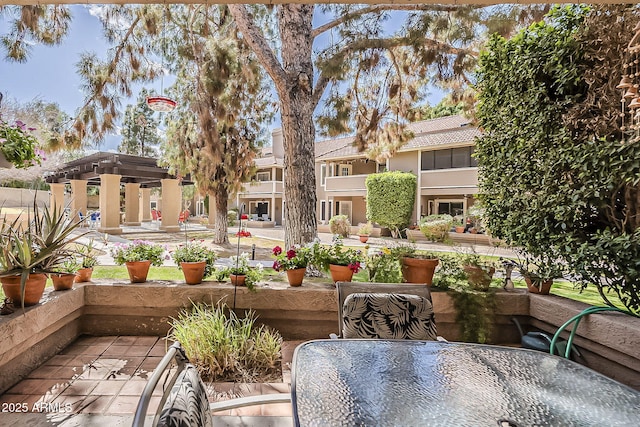 view of patio