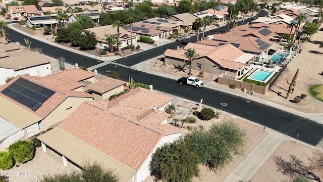 3582 N 160th Ave, Goodyear, AZ 85395 - aerial view of residential area with a pool area
