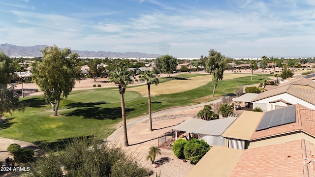3582 N 160th Ave, Goodyear, AZ 85395 - view of property's community with golf course view, a mountain view, and a residential view