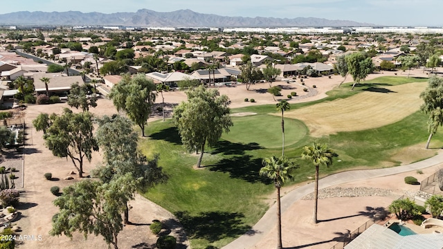3582 N 160th Ave, Goodyear, AZ 85395 - aerial view of residential area featuring a mountainous background and a golf course