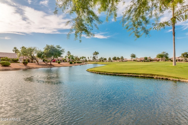 property view of water