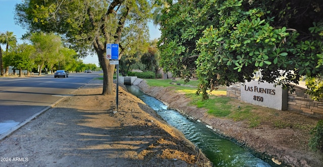 view of road