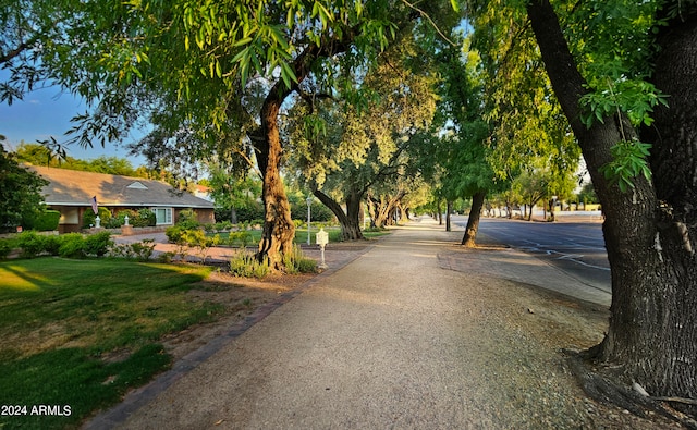 view of street