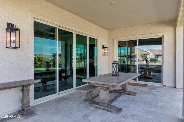 view of patio