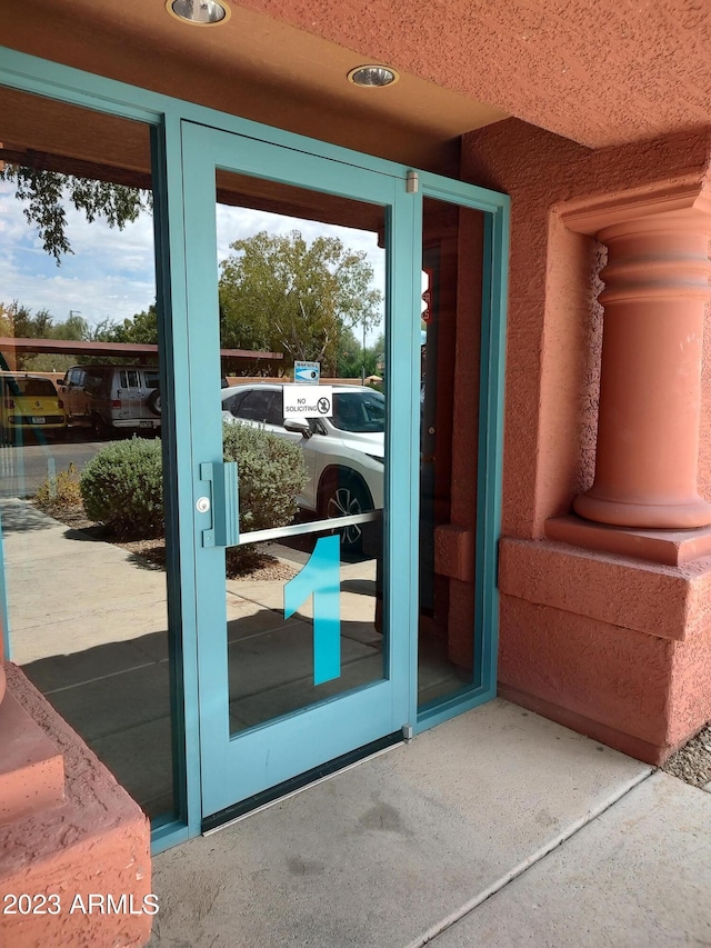 view of doorway