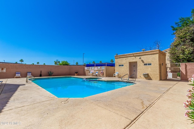 12221 W Bell Rd Unit 362, Surprise, AZ 85378 - community pool featuring fence and a patio area