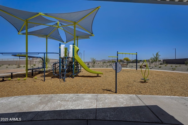 view of community playground