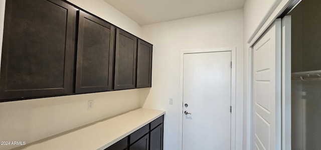 view of clothes washing area