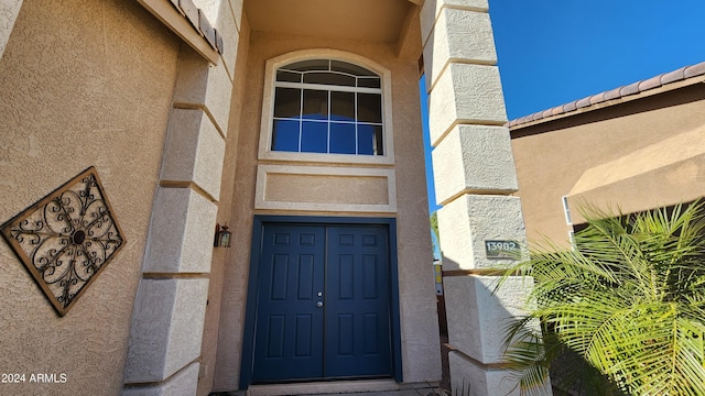 view of entrance to property