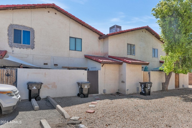 view of back of house