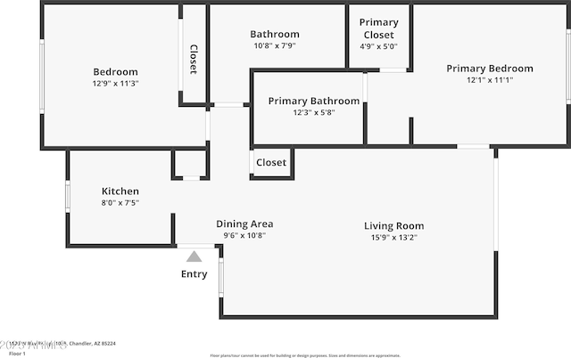 1825 W Ray Rd Unit 1068, Chandler, AZ 85224 - plan