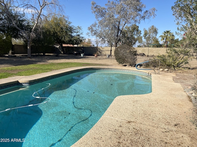 view of pool