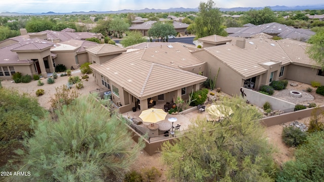 drone / aerial view