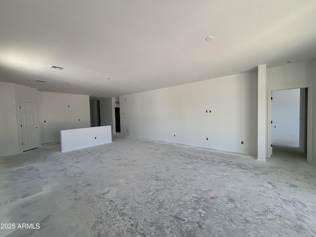 46868 W Old Timer Rd, Maricopa, AZ 85139 - empty room with unfinished concrete floors