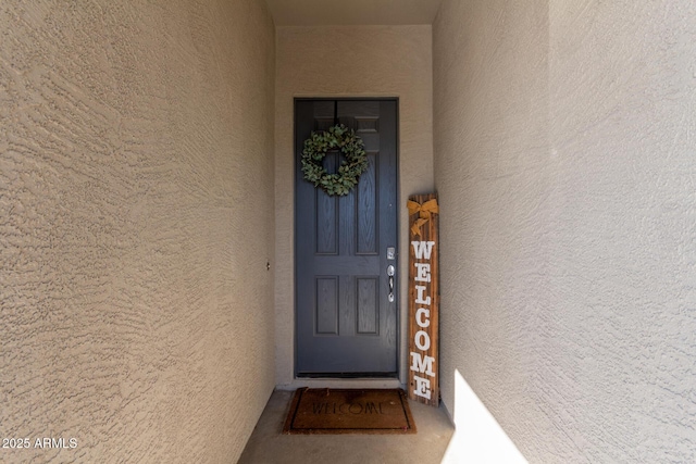 view of property entrance