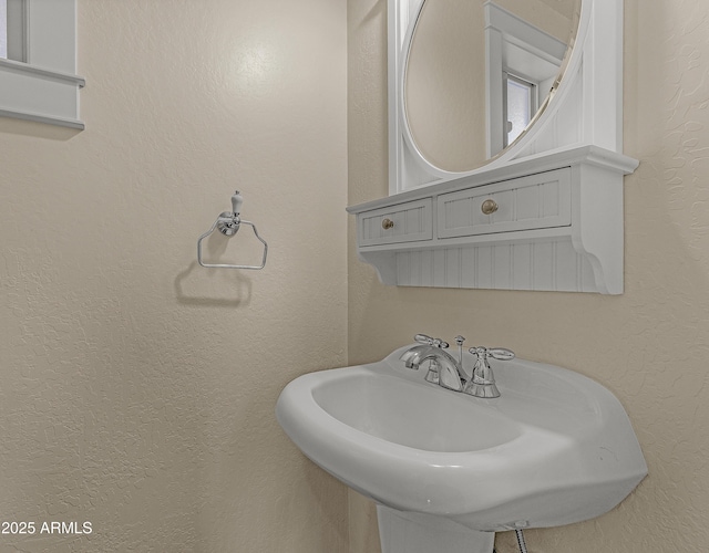 bathroom with a sink