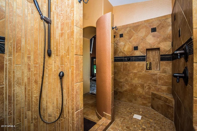 16446 N 59th St, Scottsdale, AZ 85254 - bathroom with tiled shower