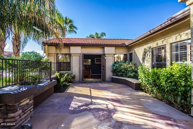 16446 N 59th St, Scottsdale, AZ 85254 - view of patio / terrace featuring fence