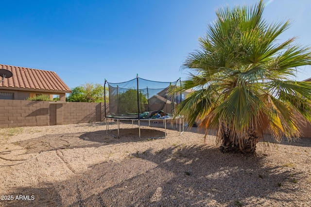 7310 N 68th Ln, Glendale, AZ 85303 - view of yard with a trampoline
