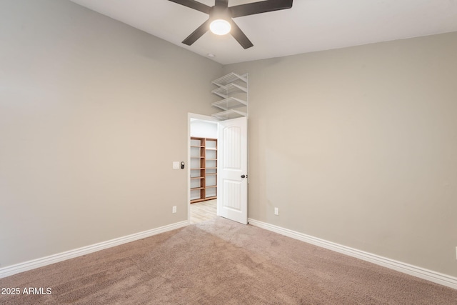 4001 E Apollo Rd, Phoenix, AZ 85042 - unfurnished room with a ceiling fan and light colored carpet