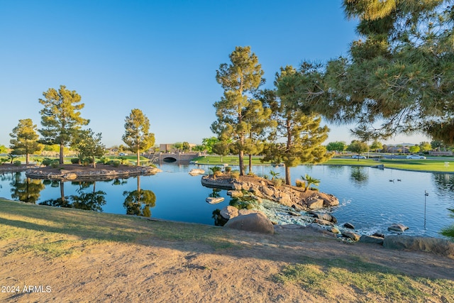 property view of water