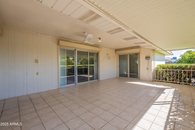 10335 W Mission Ln, Sun City, AZ 85351 - view of patio / terrace with a ceiling fan