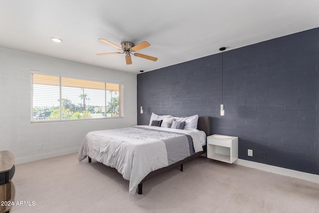 4701 N 68th St Unit 144, Scottsdale, AZ 85251 - bedroom with carpet and ceiling fan