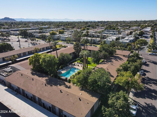 4701 N 68th St Unit 144, Scottsdale, AZ 85251 - aerial view of a pool and a mountainous background