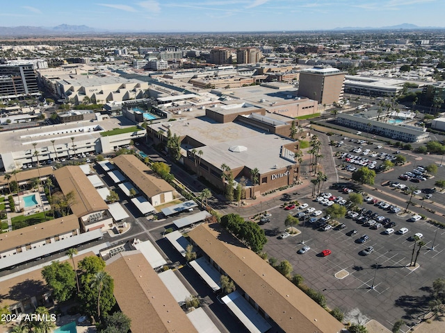 4701 N 68th St Unit 144, Scottsdale, AZ 85251 - aerial view of property and surrounding area with a mountainous background