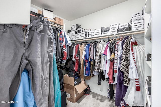 2640 N Heritage St, Buckeye, AZ 85396 - spacious closet with carpet