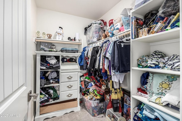 2640 N Heritage St, Buckeye, AZ 85396 - spacious closet featuring carpet floors