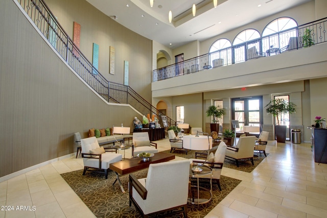 view of community lobby