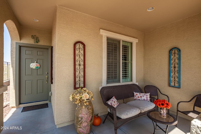17540 W Glenhaven Dr, Goodyear, AZ 85338 - doorway to property featuring stucco siding