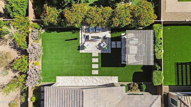 drone / aerial view