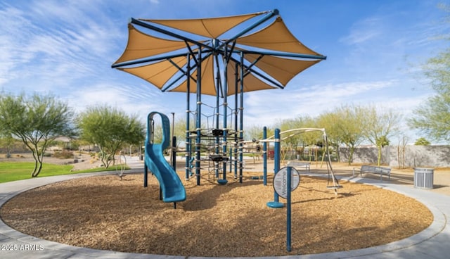 view of community playground