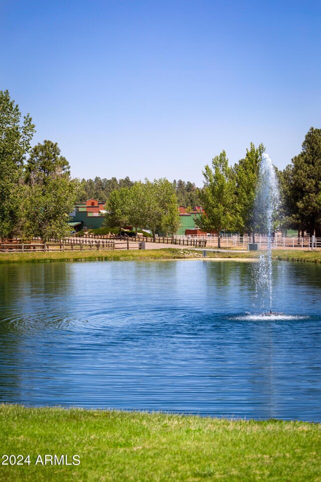 view of water feature