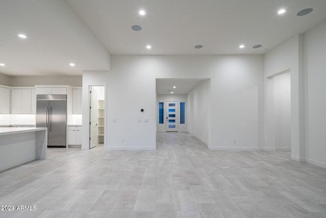 view of unfurnished living room