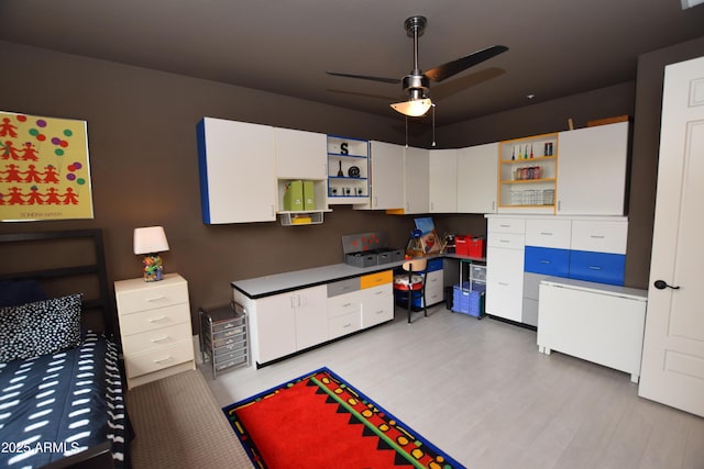 9842 E Celtic Dr, Scottsdale, AZ 85260 - bedroom with light wood-type flooring