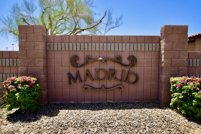 9842 E Celtic Dr, Scottsdale, AZ 85260 - view of community / neighborhood sign